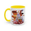 Christmas Mug - Snowman Tree Presents Fireplace