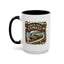 Christmas Mug - North Pole Express Steam Locomotive Ornaments