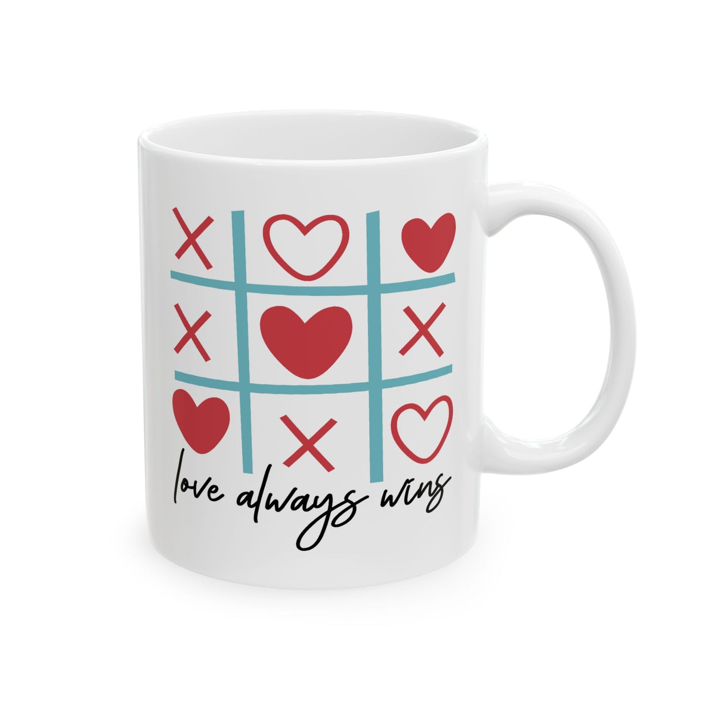 Anniversary Mug - Love Always Wins
