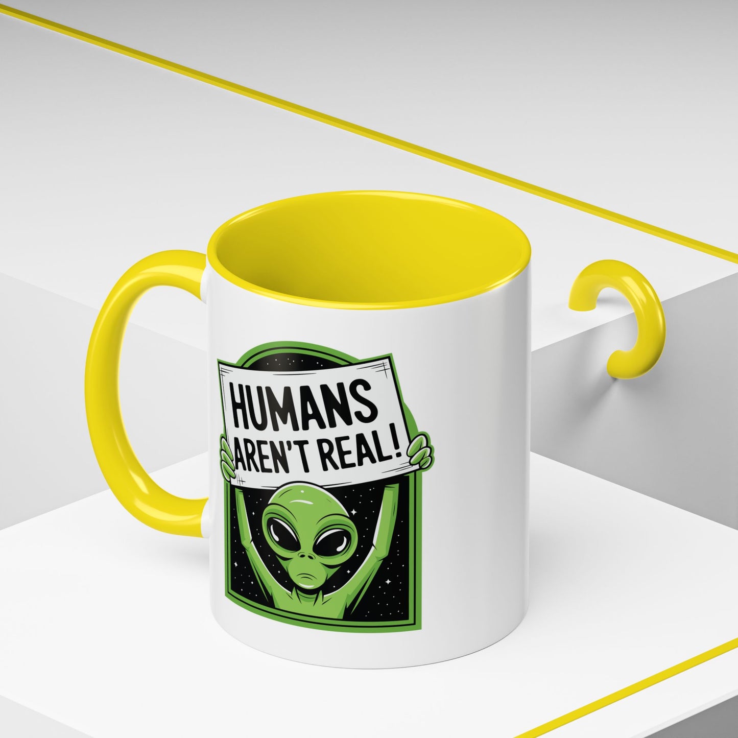 Alien Mug - Humans Aren't Real