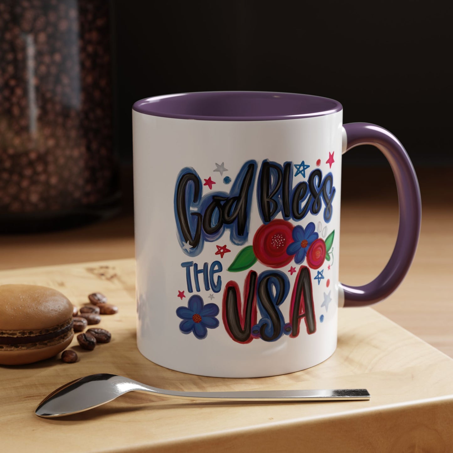 Religious Mug - God Bless Graffiti