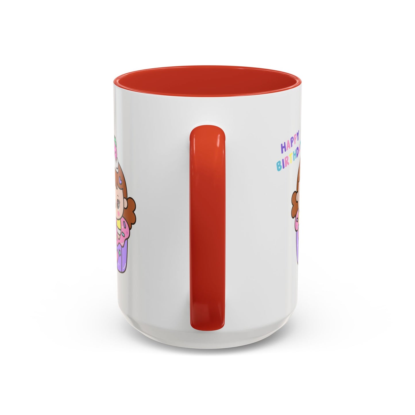 Birthday Mug - Cute Girl Cupcake