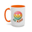 Motivation Mug - Retro Smiley Face Be Kind