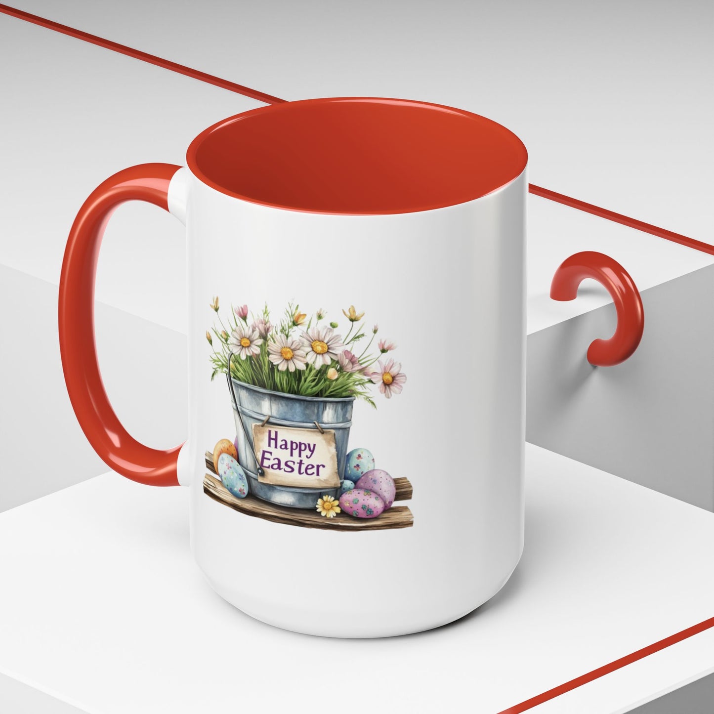 Easter Mug - Flower Bucket