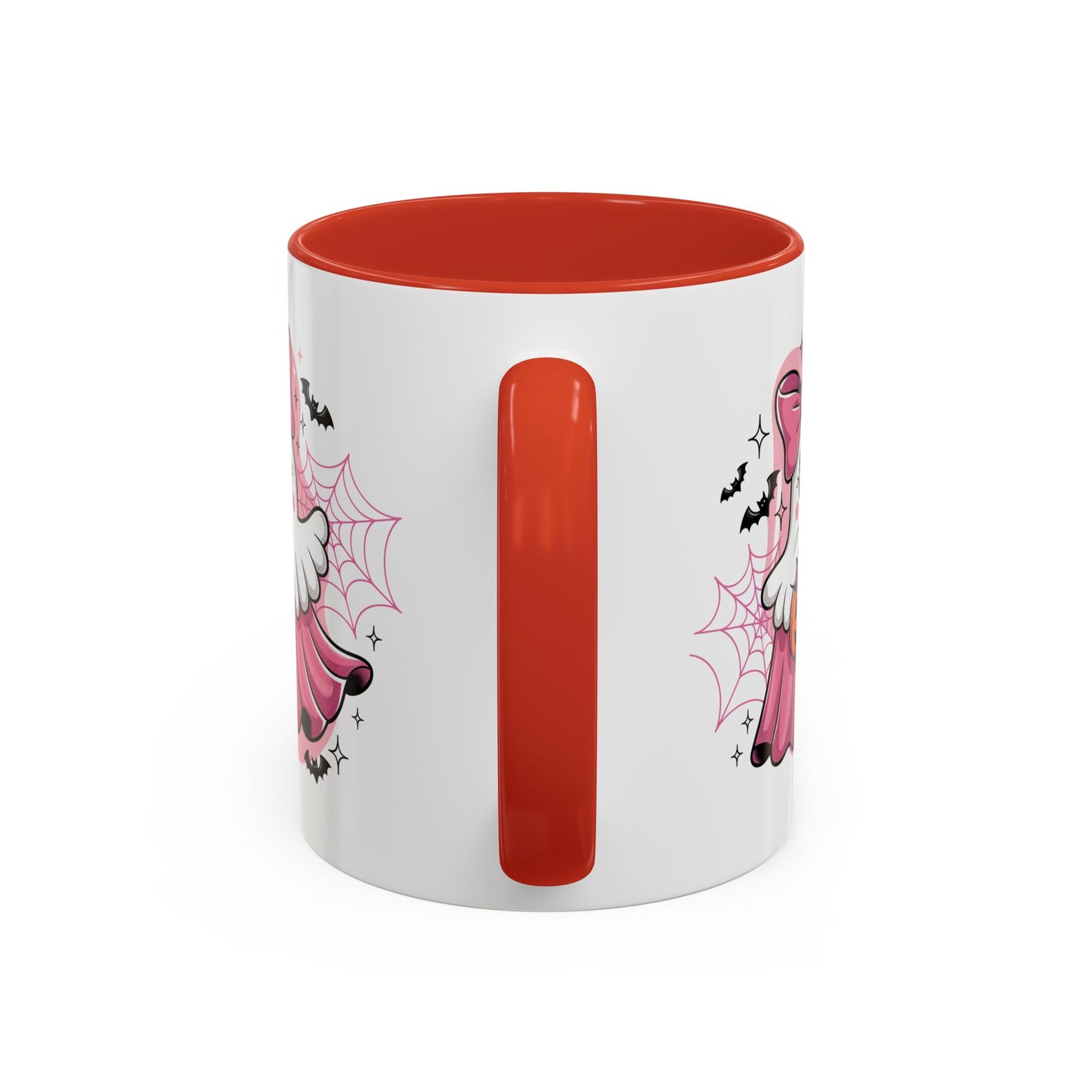 Halloween Mug - Ghost With Pink Bow
