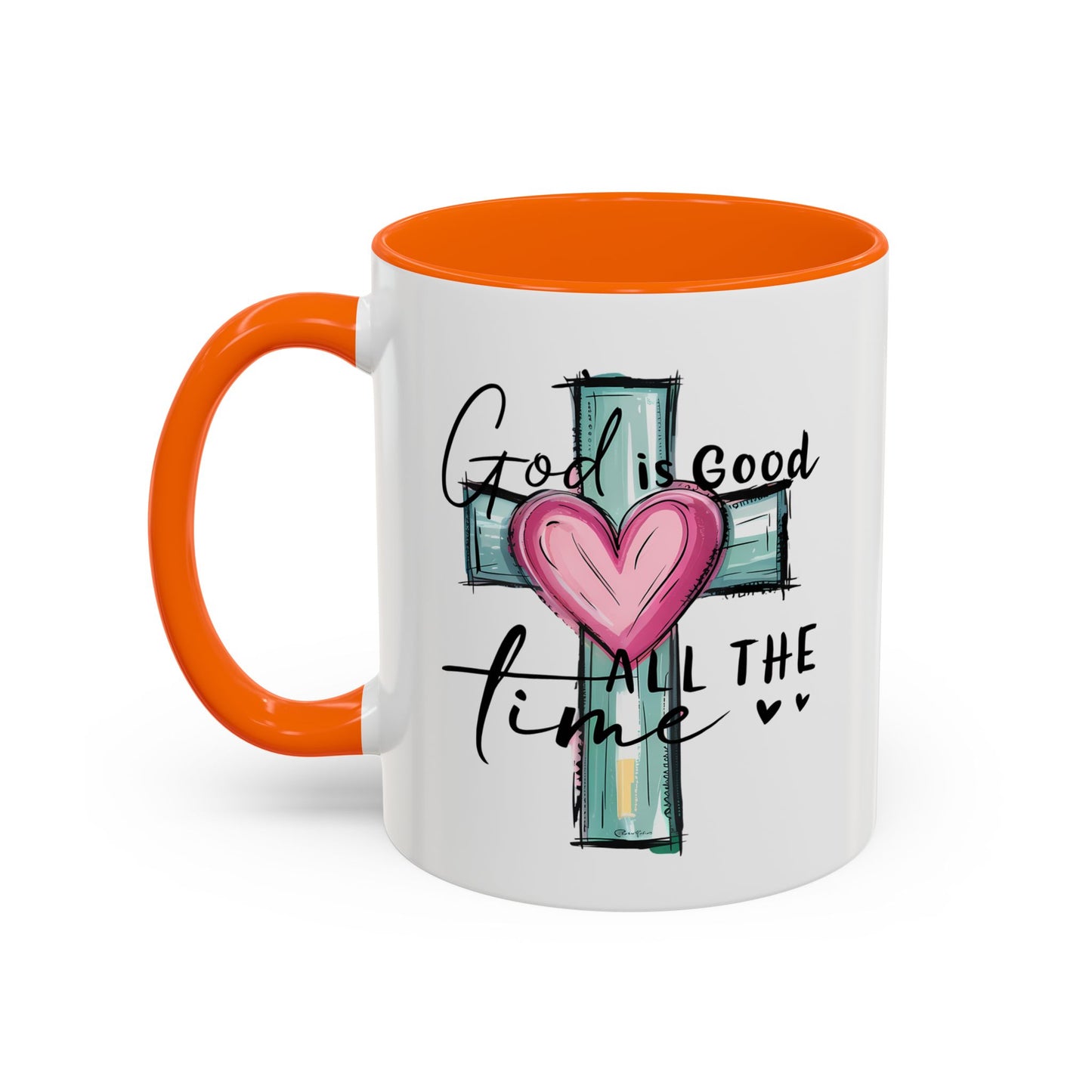 Religious Mug - God Is Good Cross