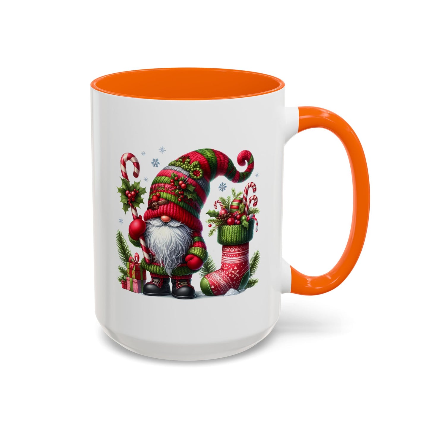 Christmas Mug - Gnome and Christmas Stocking