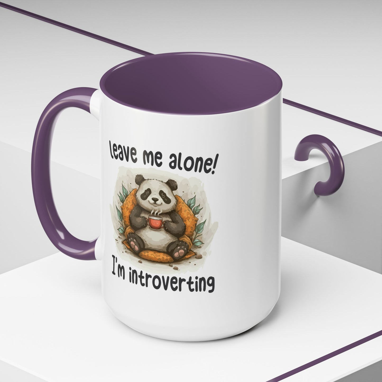 Humor Mug - Leave Me Alone I'm Introverting