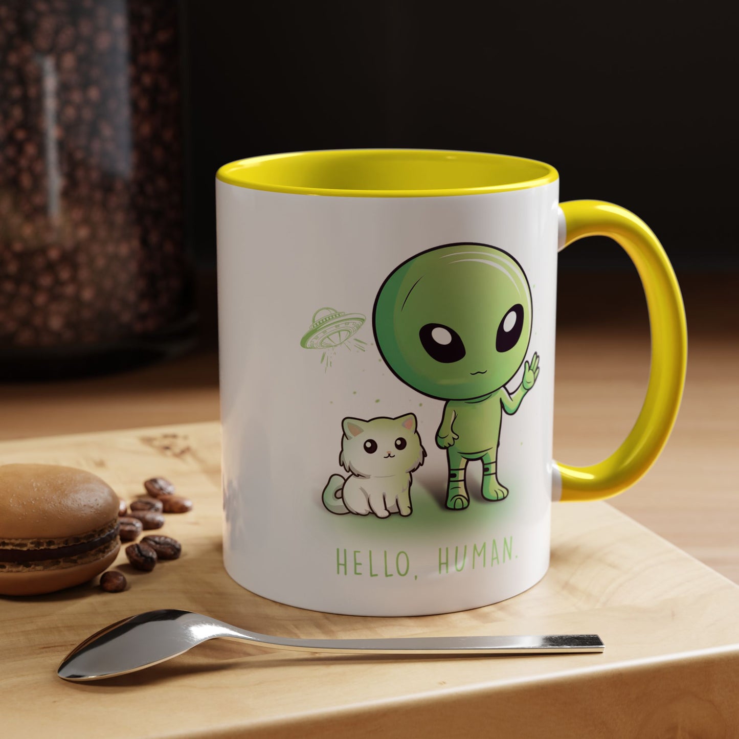 Alien Mug - Hello Human