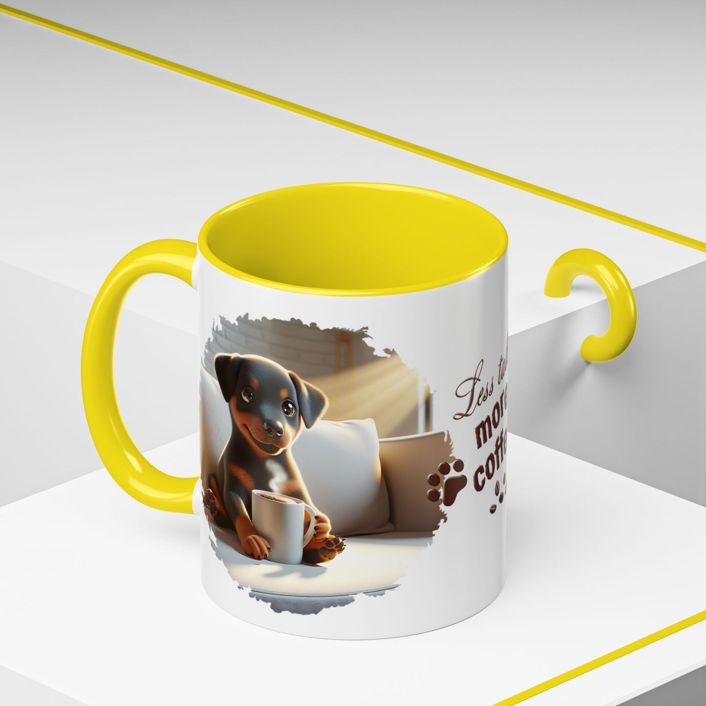 Animal Mug - Dog Coffee Wrap 16