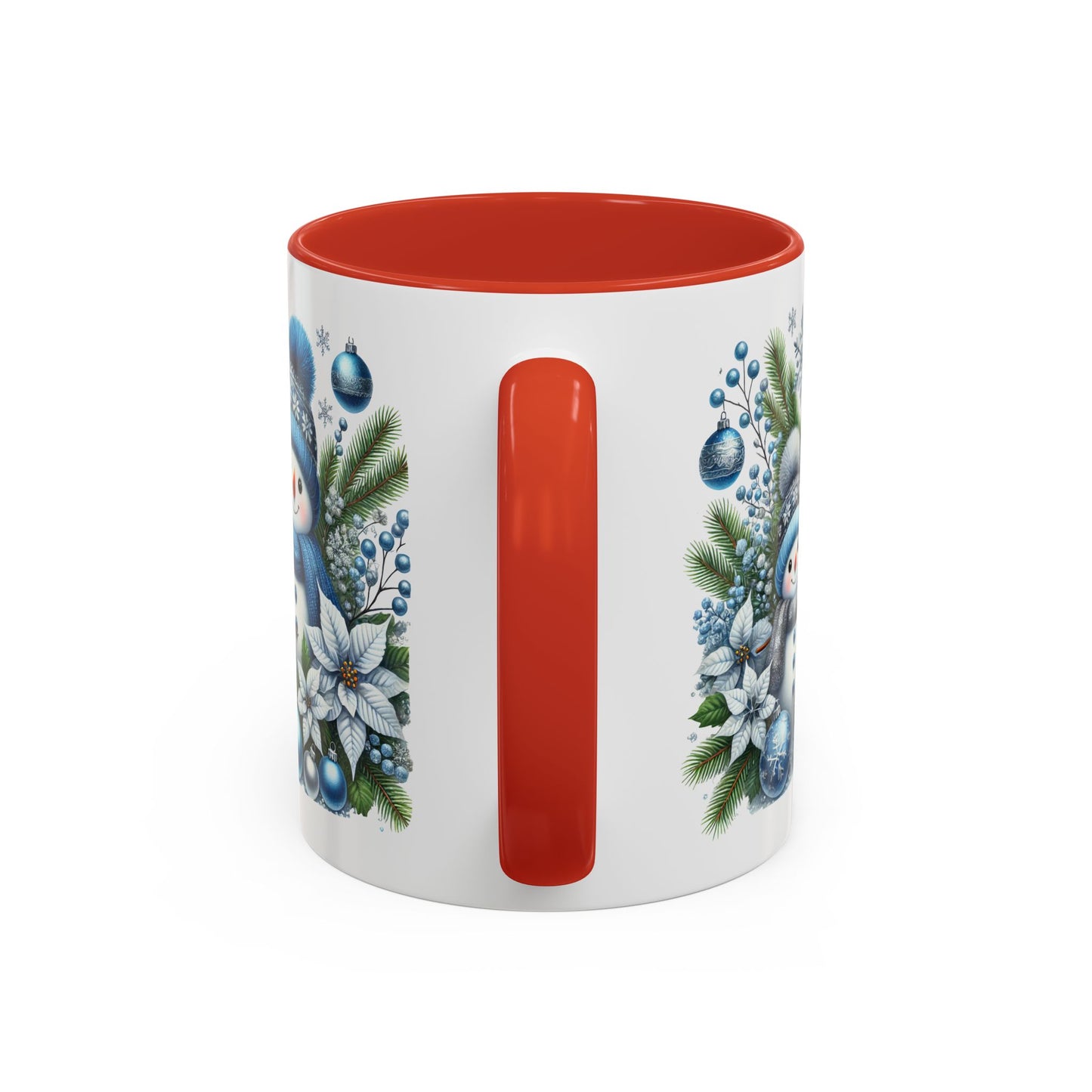 Christmas Mug - Blue Snowman Child