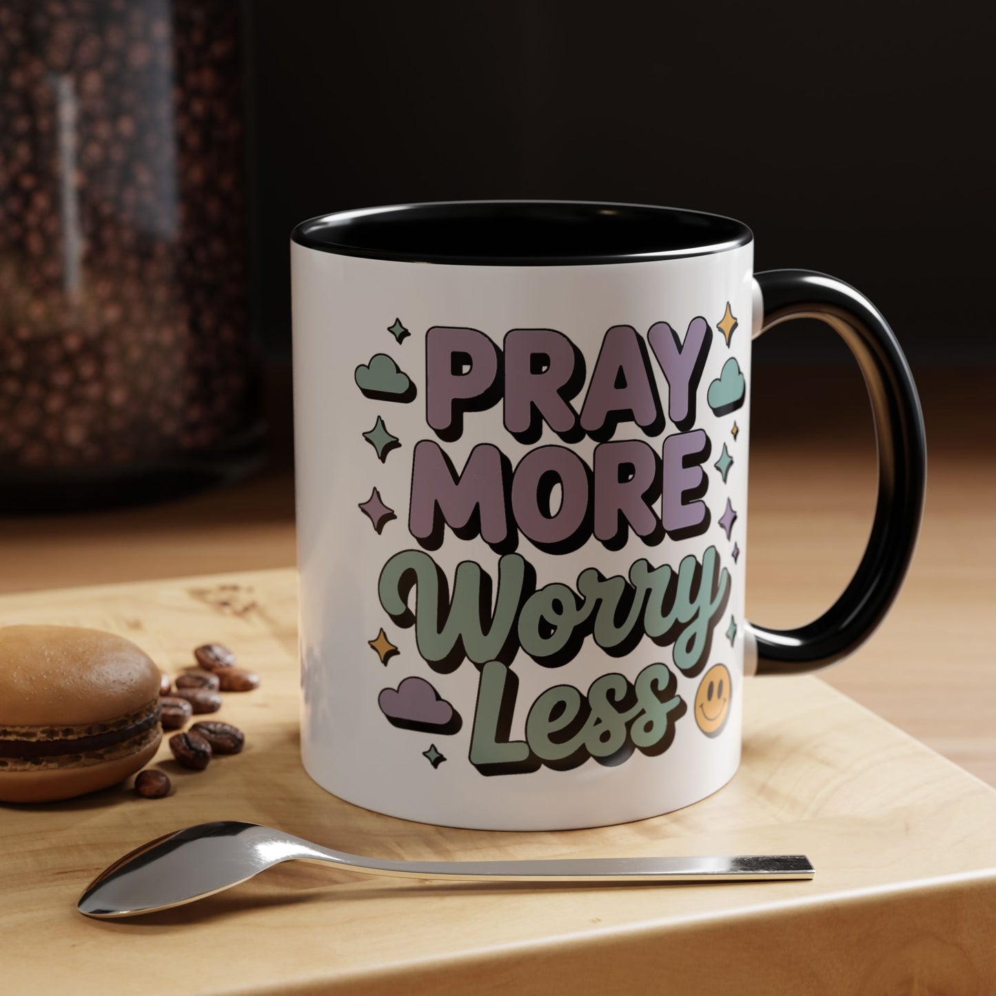 Motivation Mug - Pray More Worry Less