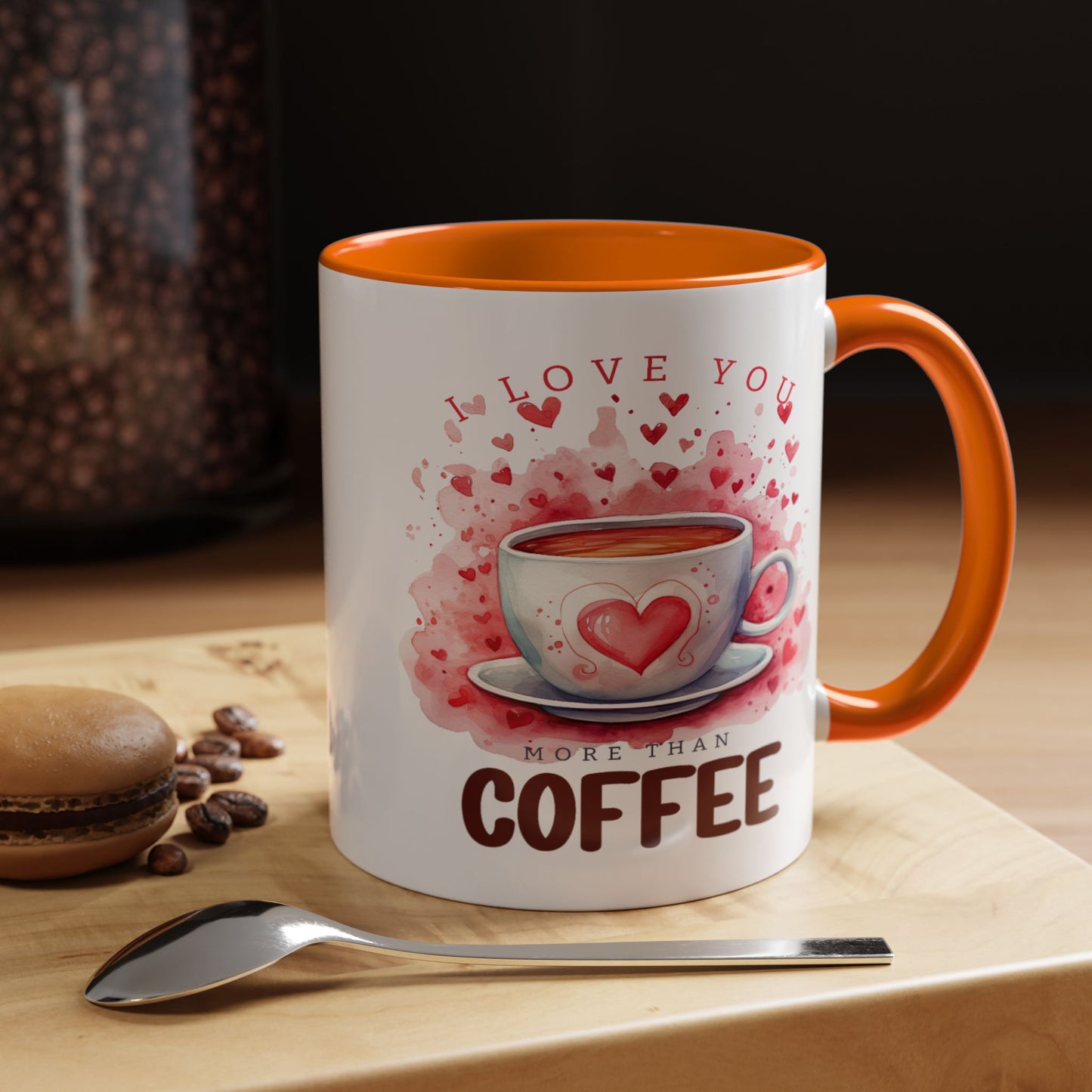 Anniversary Mug - I Love You More Than Coffee