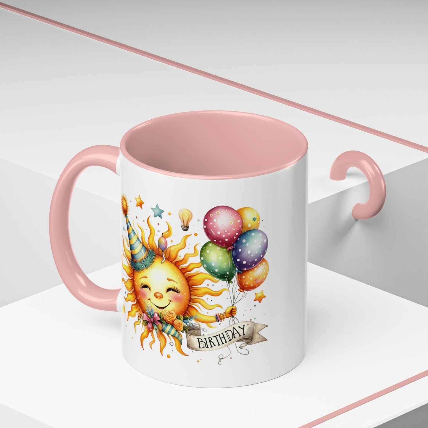 Birthday Mug - Happy Birthday Sun