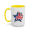 4th of July Mug - 4th of July Star Flag