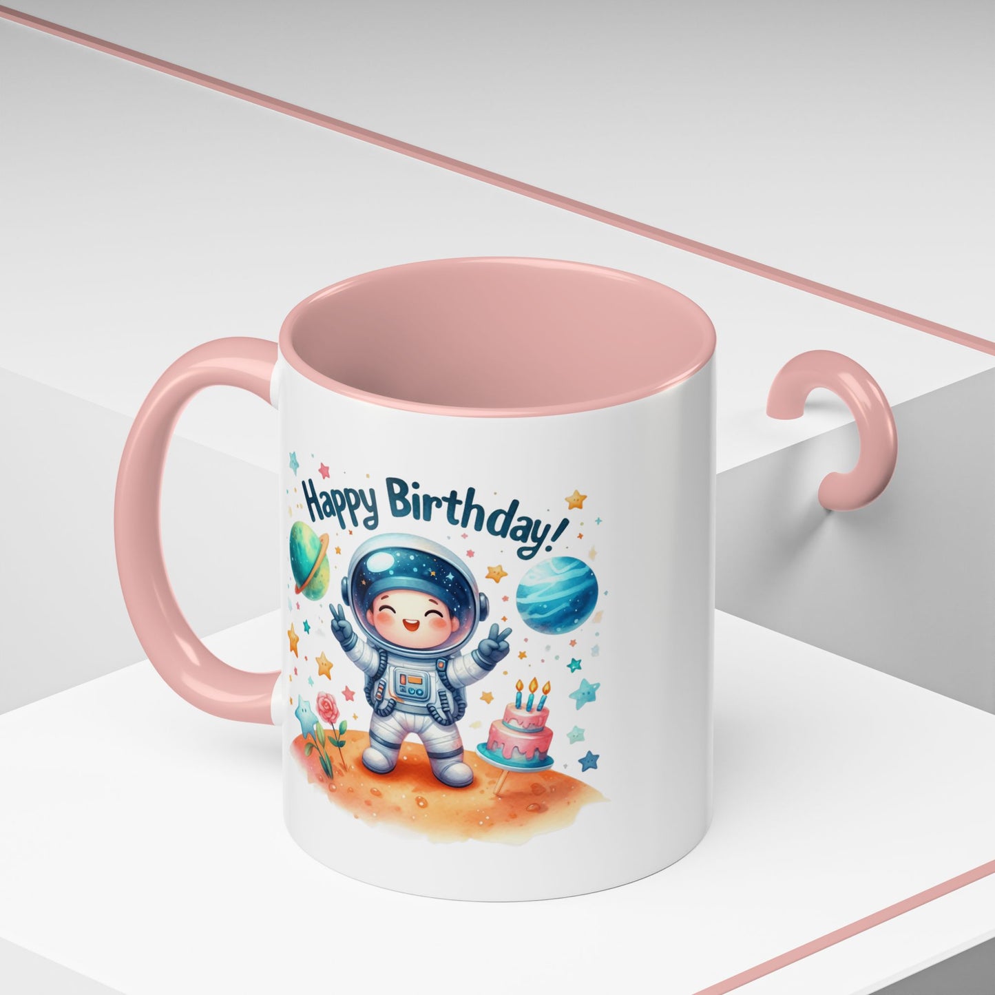 Birthday Mug - Happy Birthday Astronaut