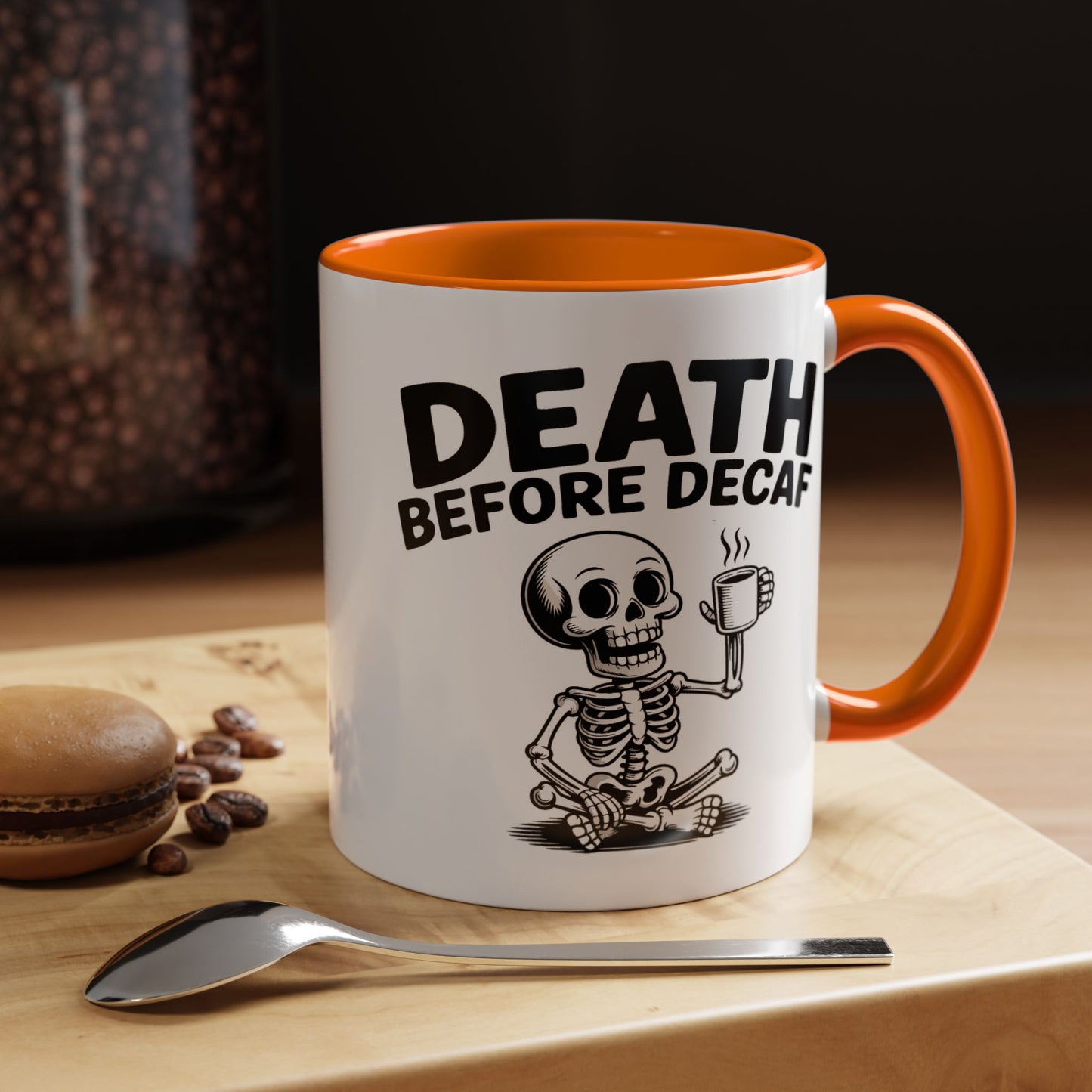 Humor Mug - Death Before Decaf