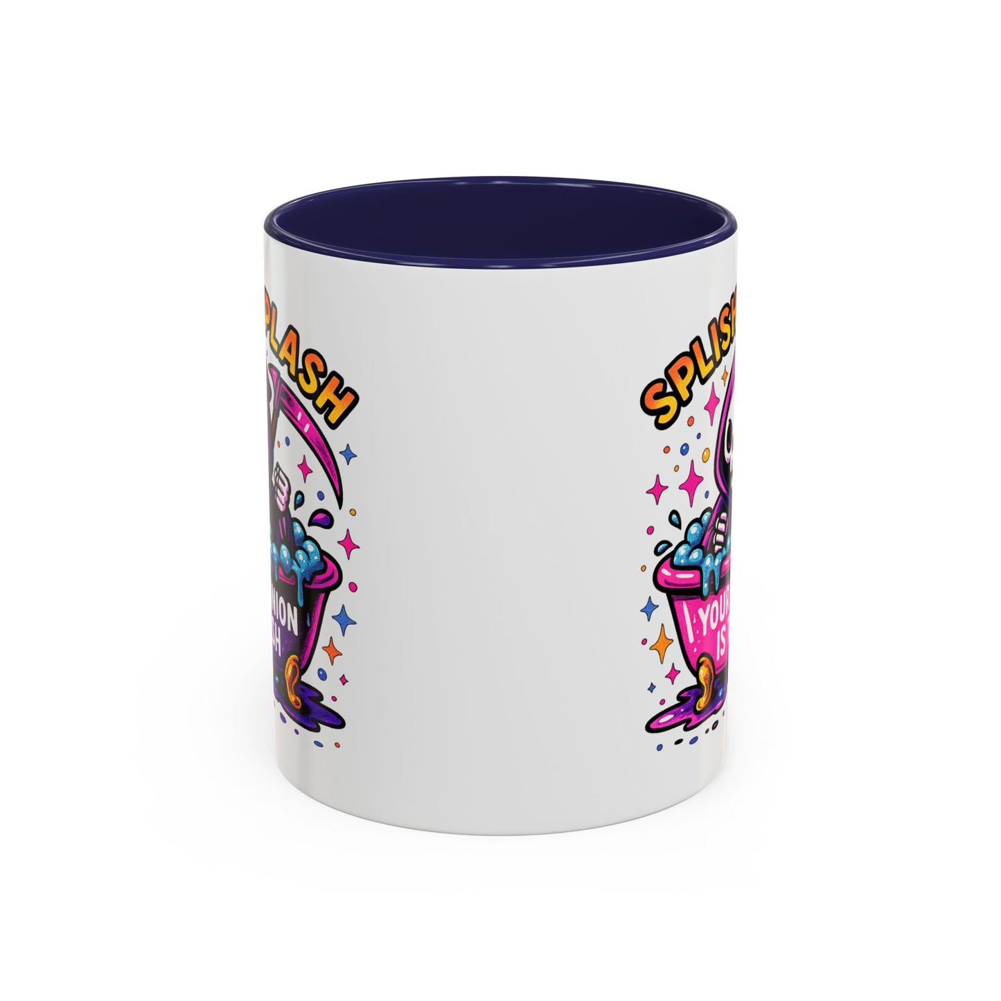 Humor Mug - Splish Splash Your Opinion is Trash