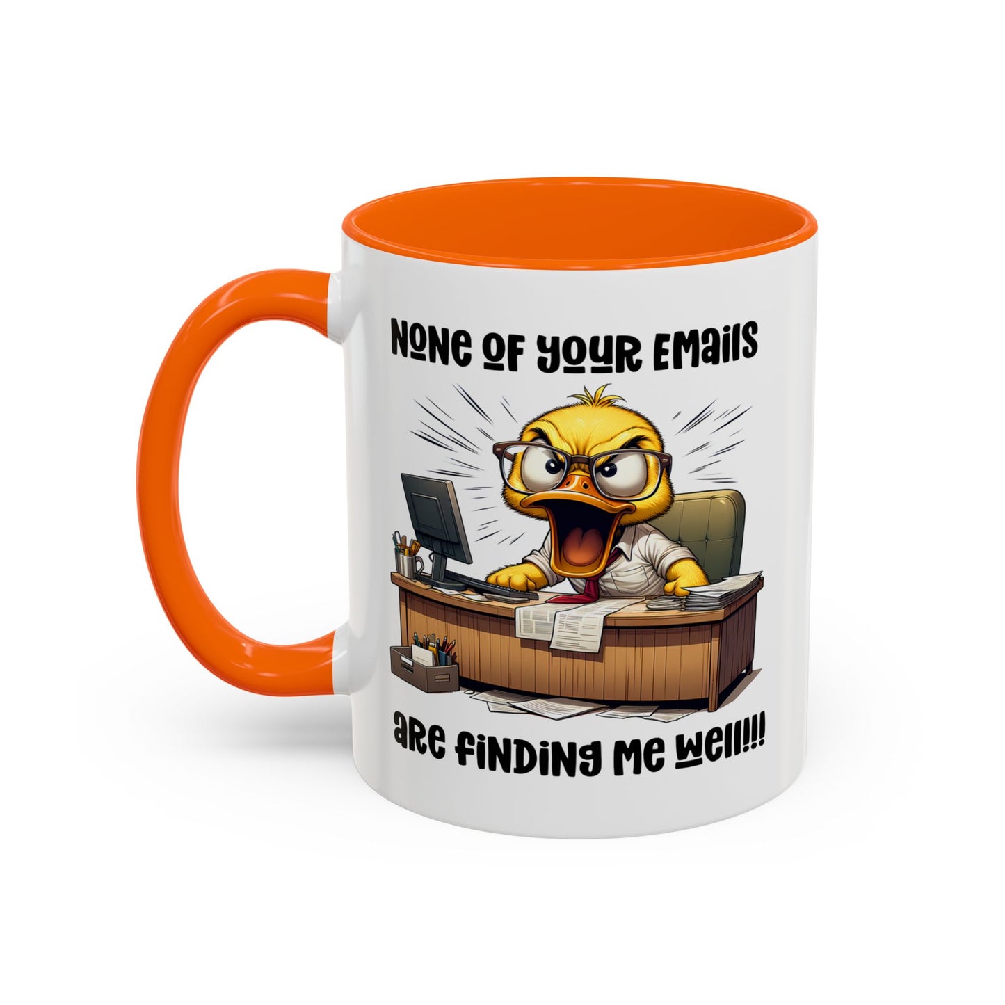Office Mug - None Of Your Emails