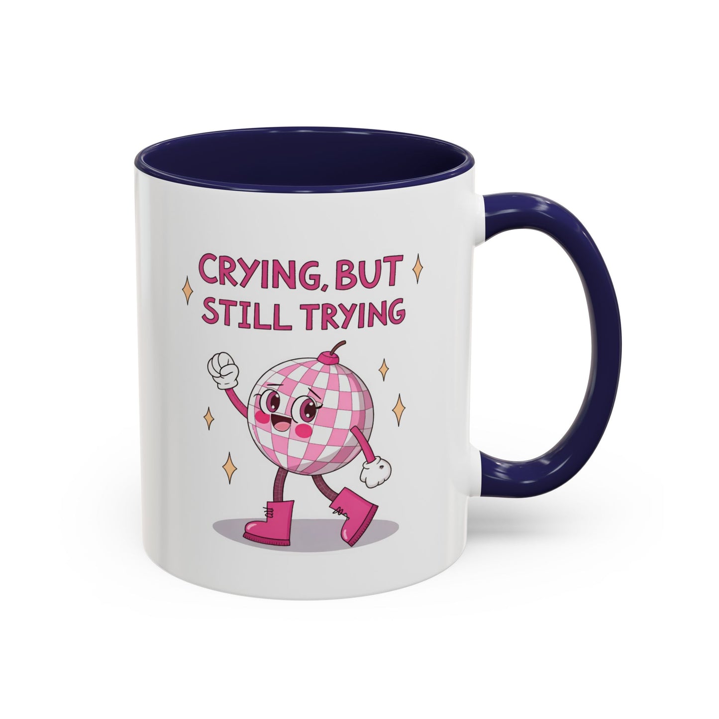 Wellness Mug - Crying But Still Trying