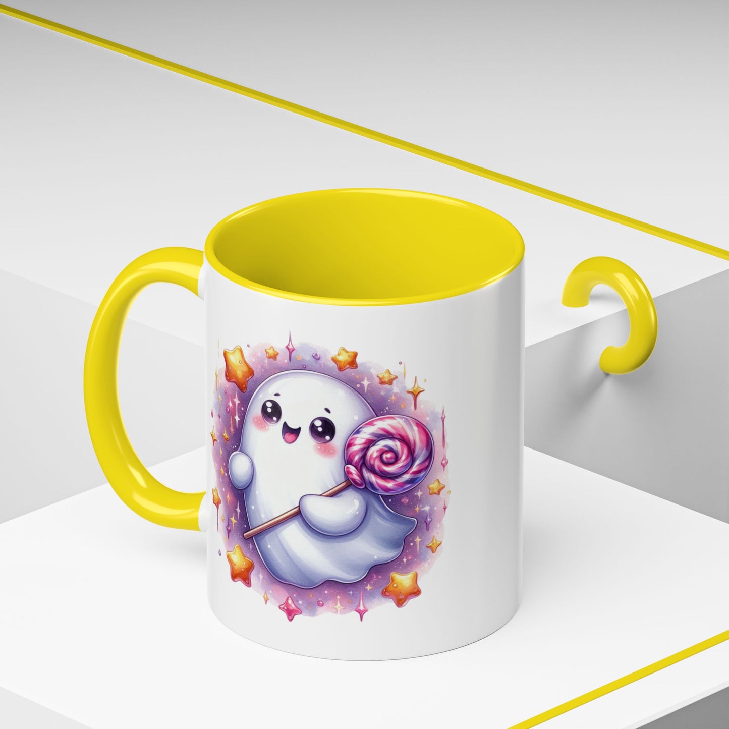 Halloween Mug - Spooky Ghost With Lolly
