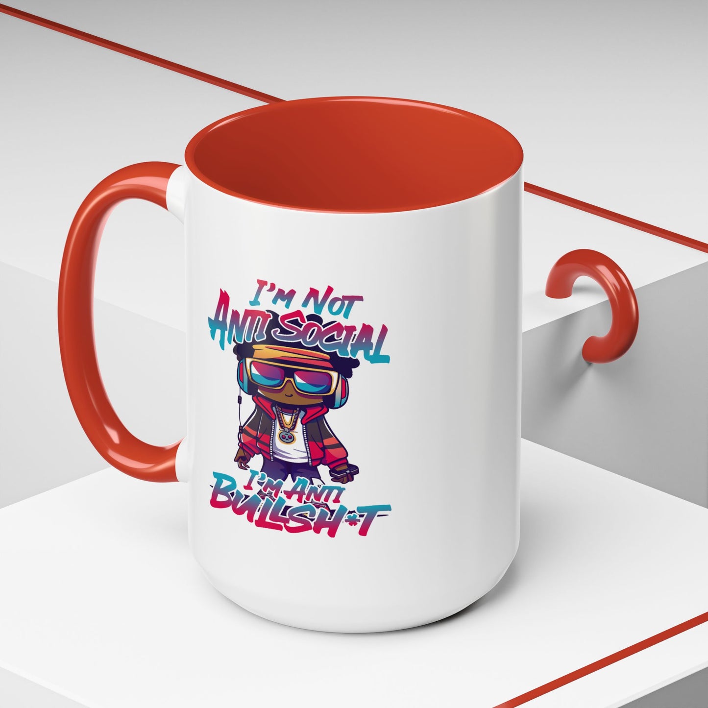 Humor Mug - I'm Not Anti-social