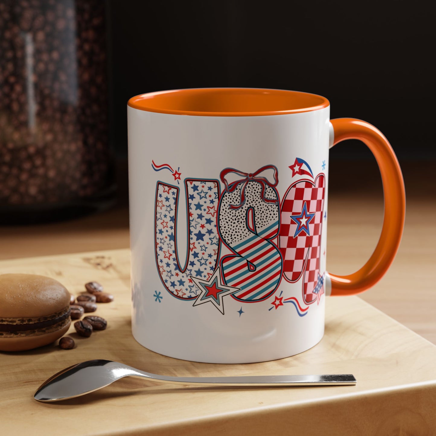 4th of July Mug - USA Coquette