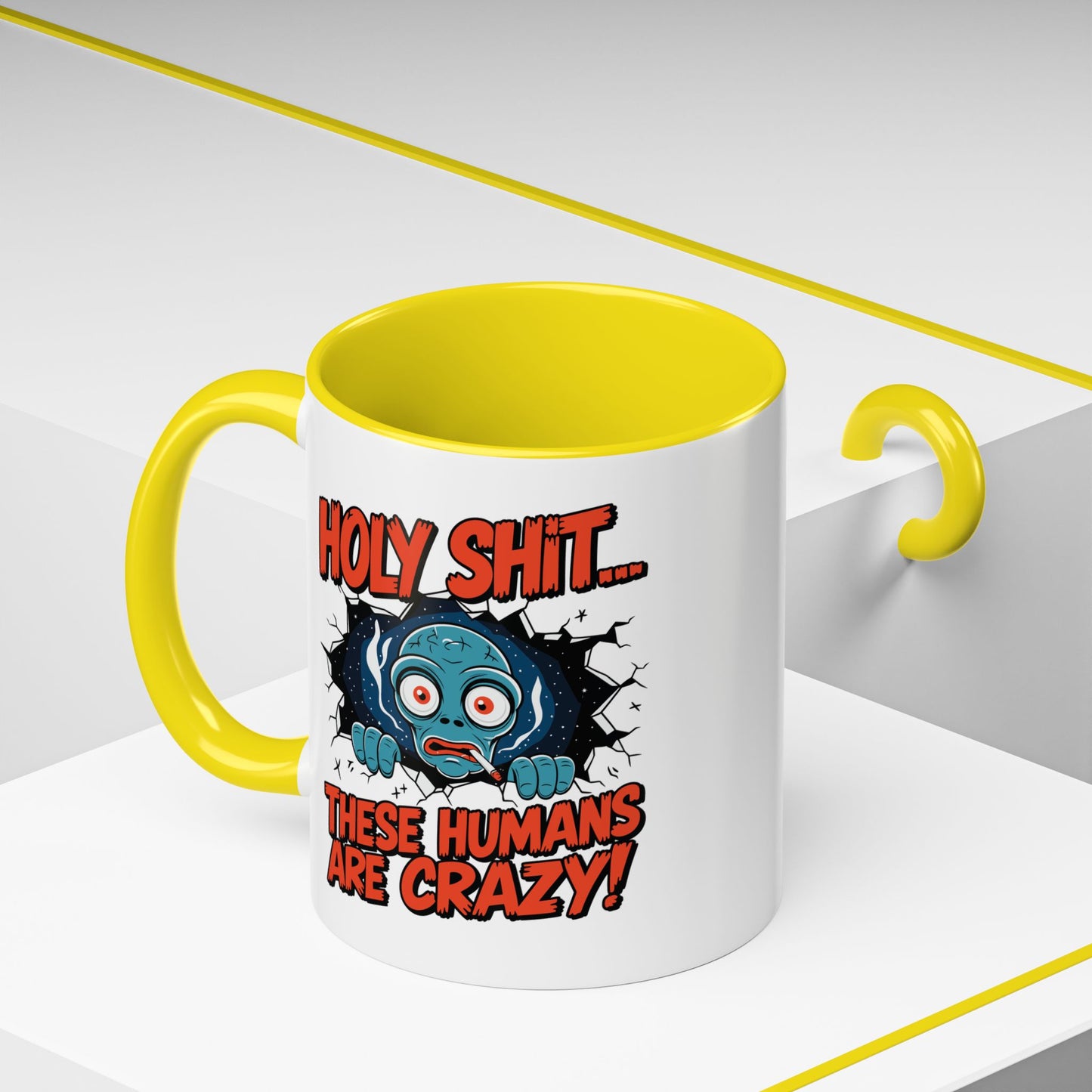Alien Mug - Holy Shit