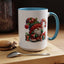Christmas Mug - Gnome Candy Cane and Presents