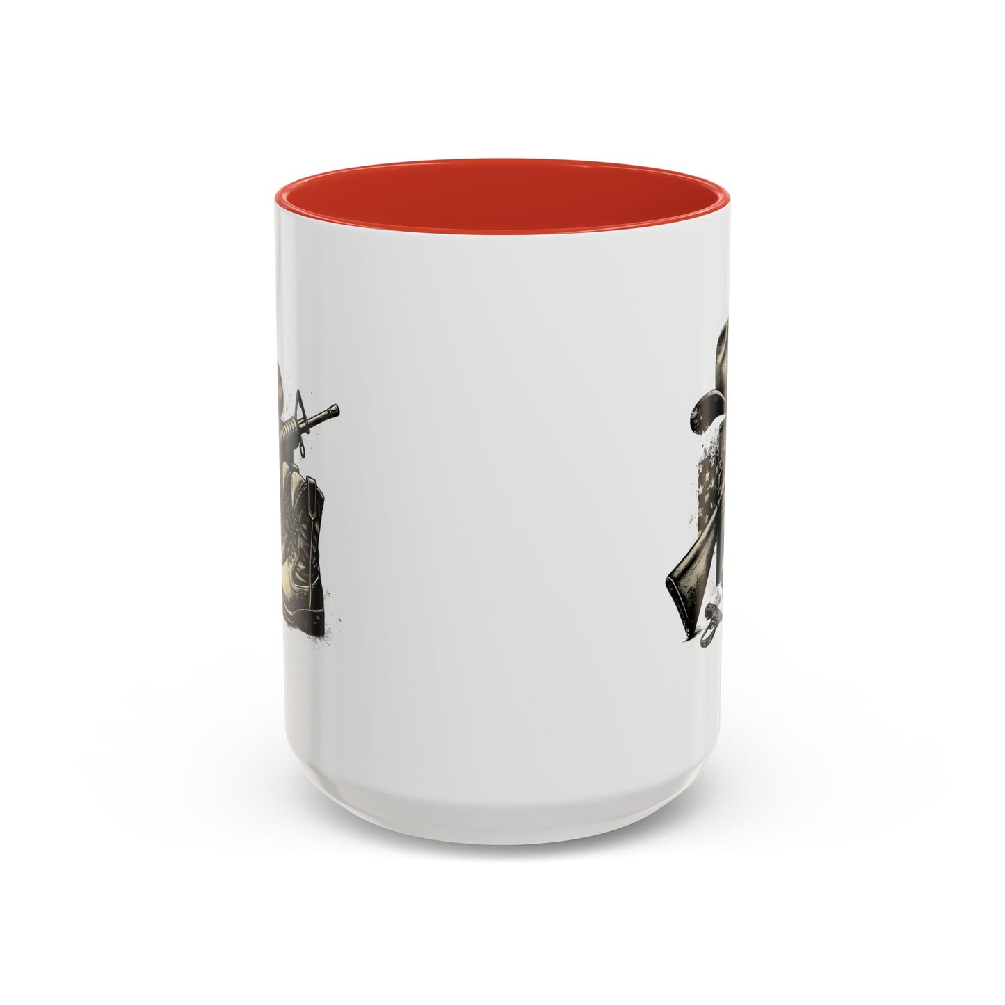 4th of July Mug - Soldier Hat Boots Gun