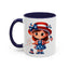 4th of July - American Girl Flag