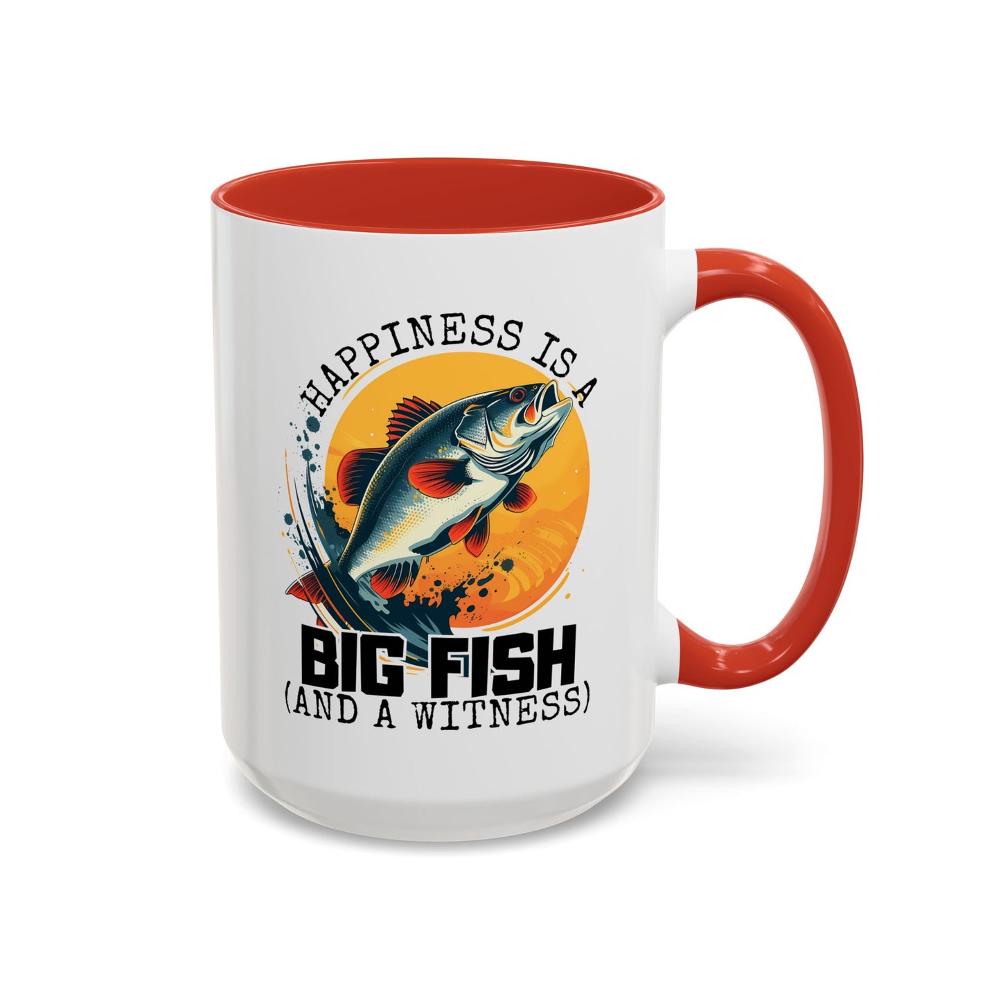 Adventure Mug - Happiness Is A Big Fish