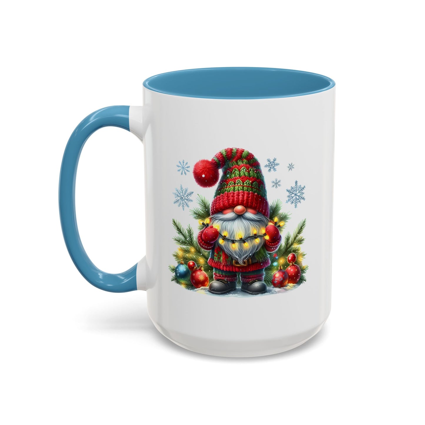 Christmas Mug - Gnome with Christmas Lights