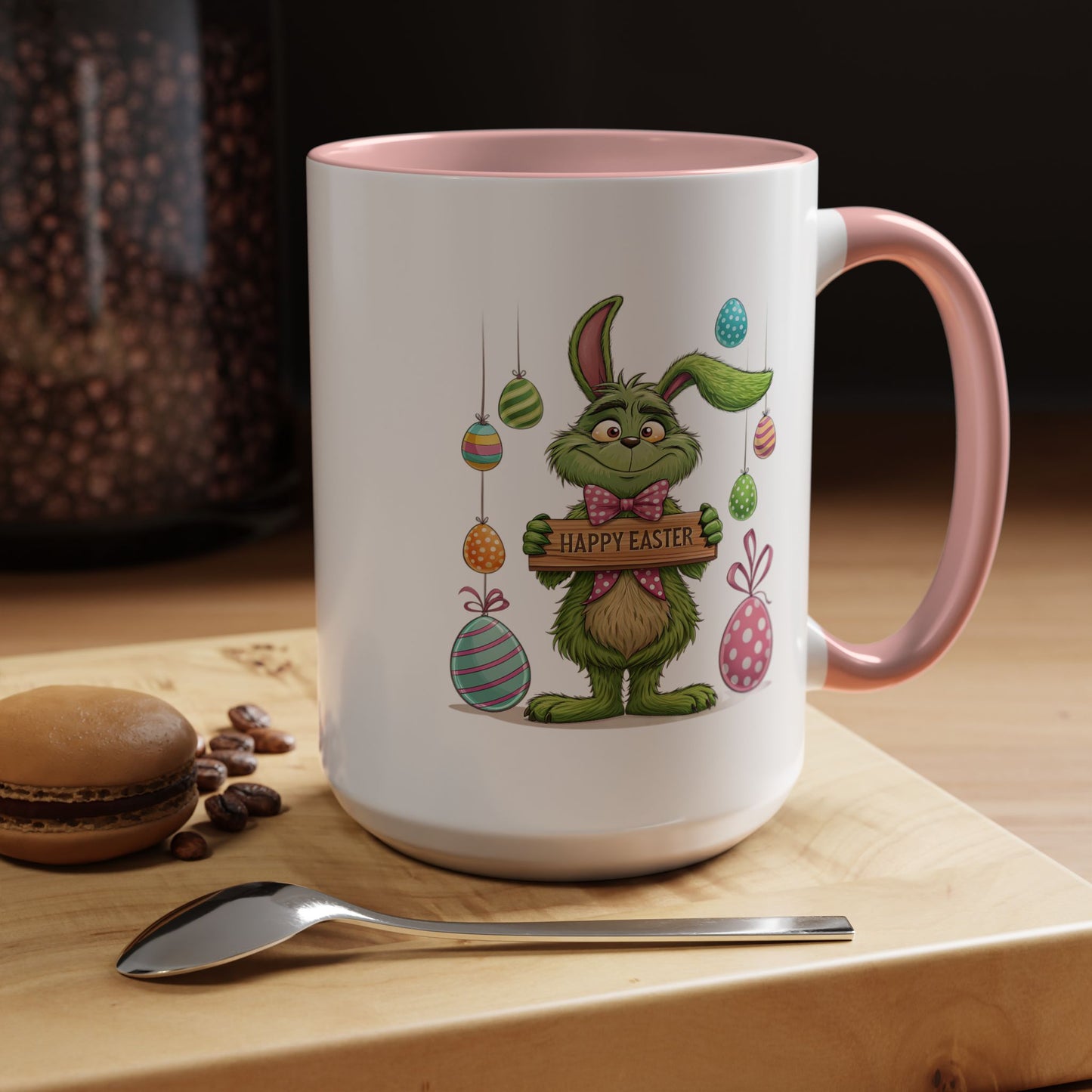 Easter Mug - Green Bunny