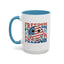 4th of July Mug - Freedom Smiley Face