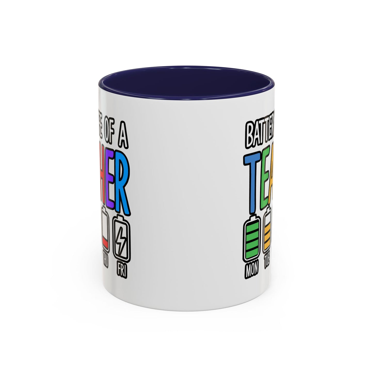 Office Mug - Battery Life of a Teacher