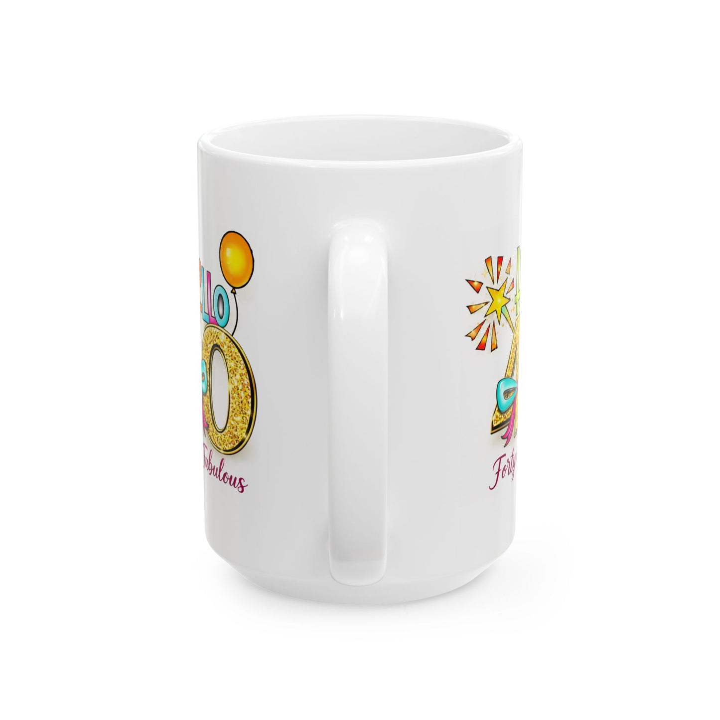 Birthday Mug - Hello 40