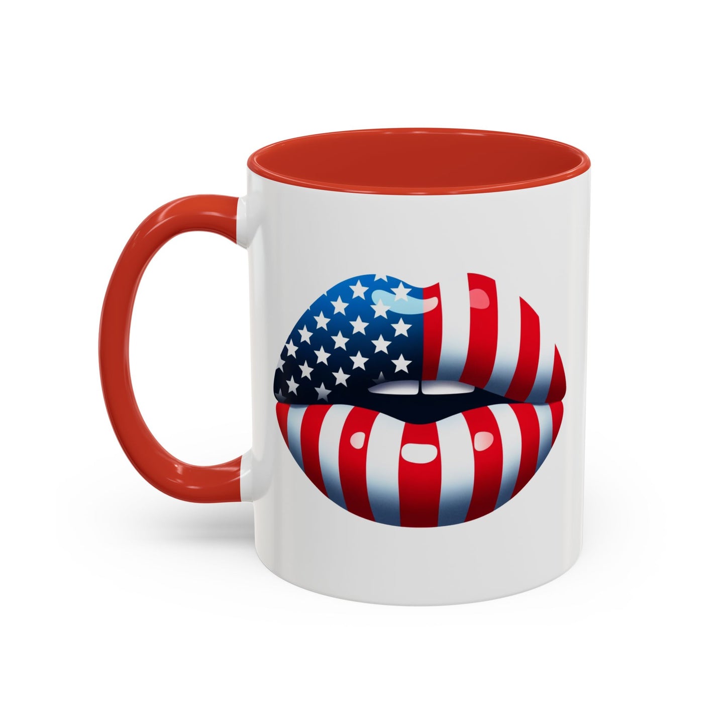 4th of July - American Flag Lips