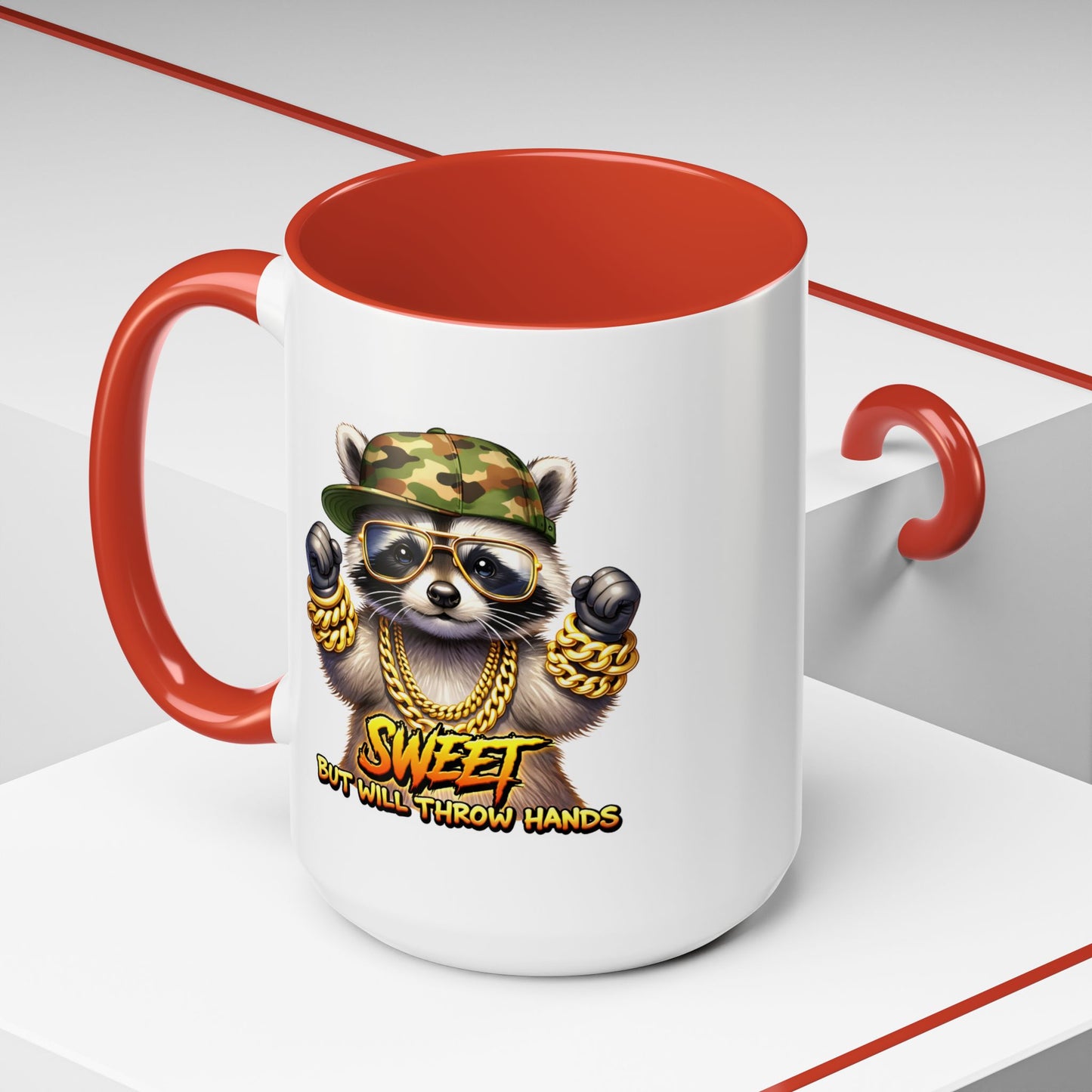 Humor Mug - Sweet But Will Throw Hands