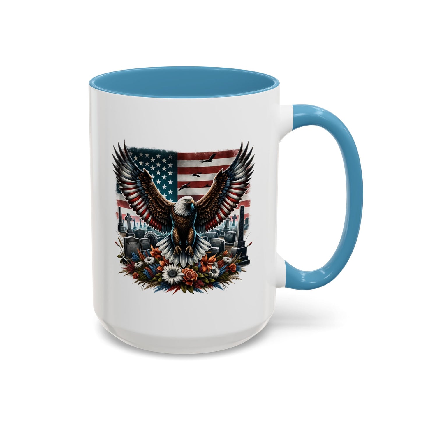 4th of July Mug - American Bald Eagle Memorial