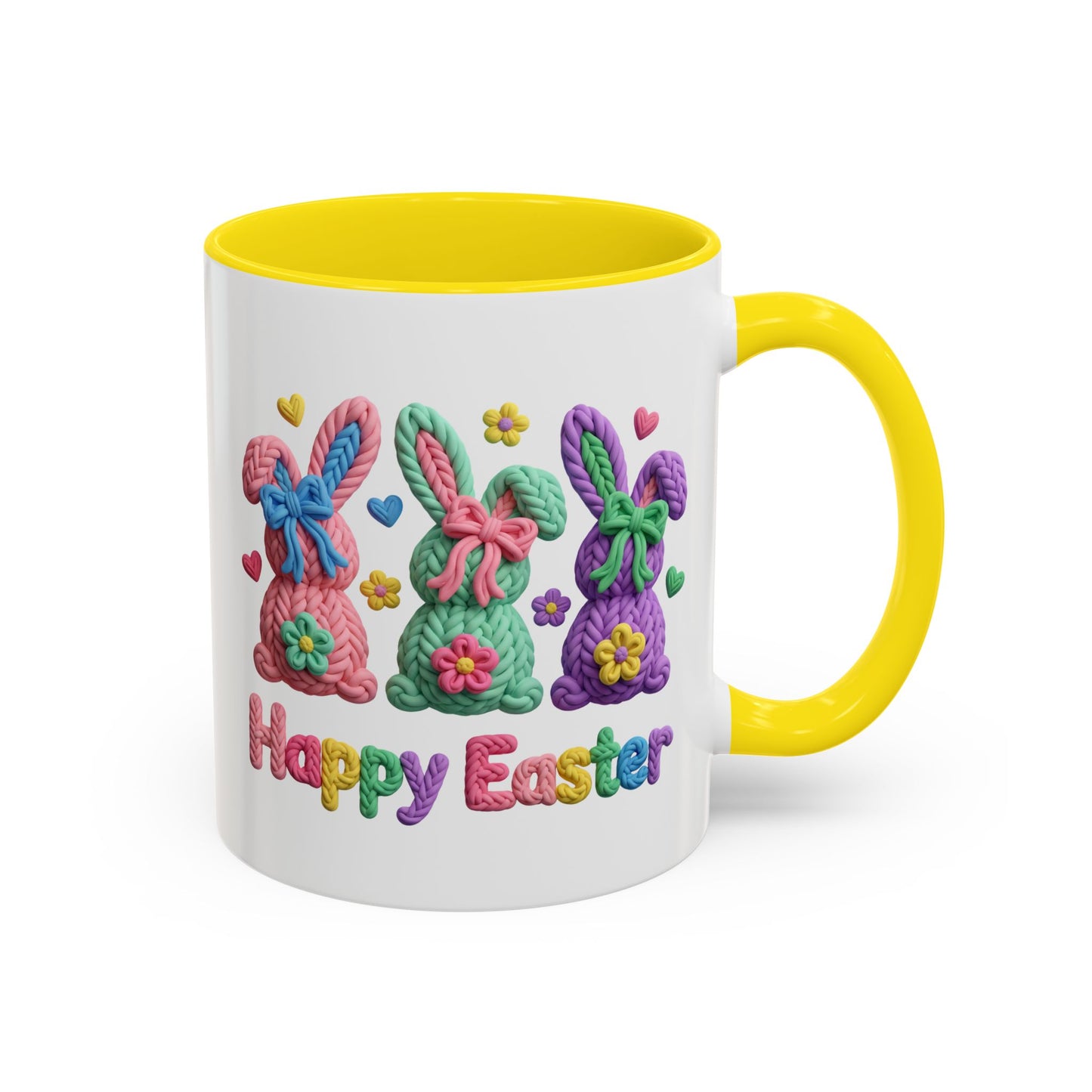 Easter Mug - Crochet Bunnies