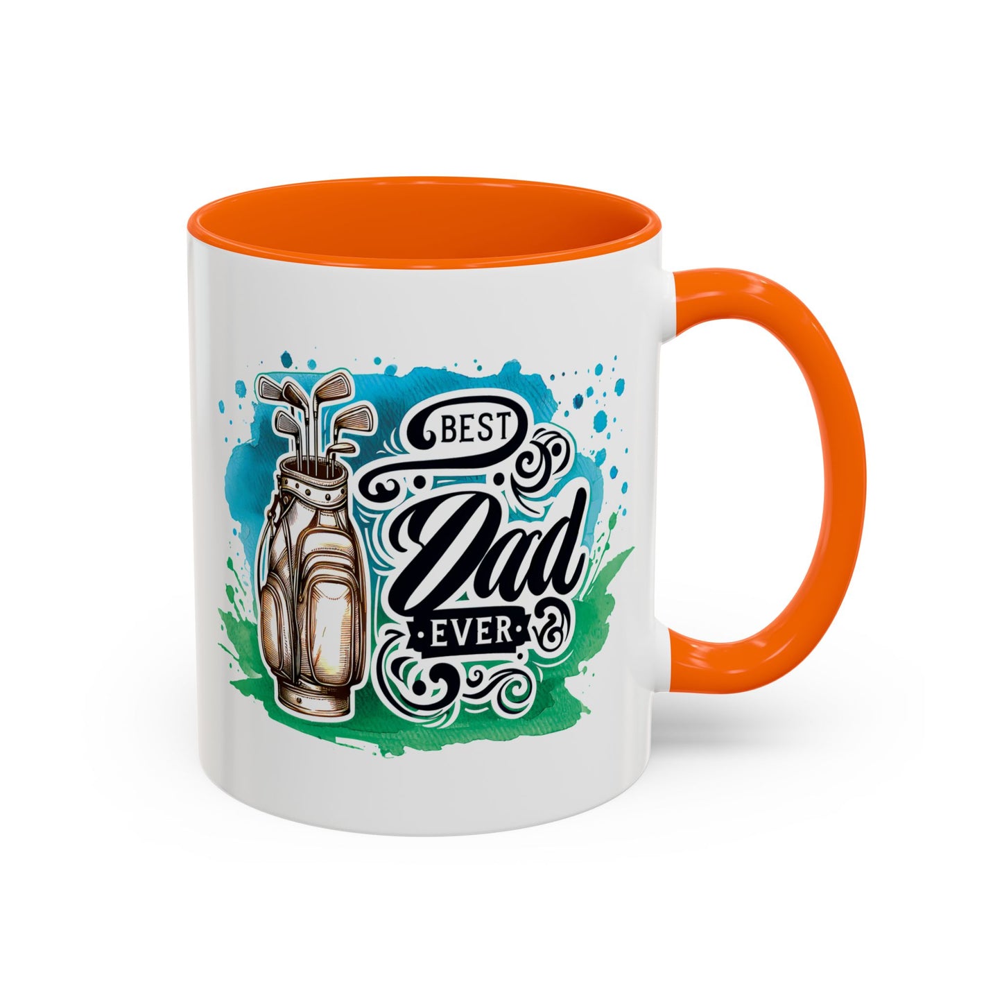 Father's Day Mug - Best Dad Ever Golf