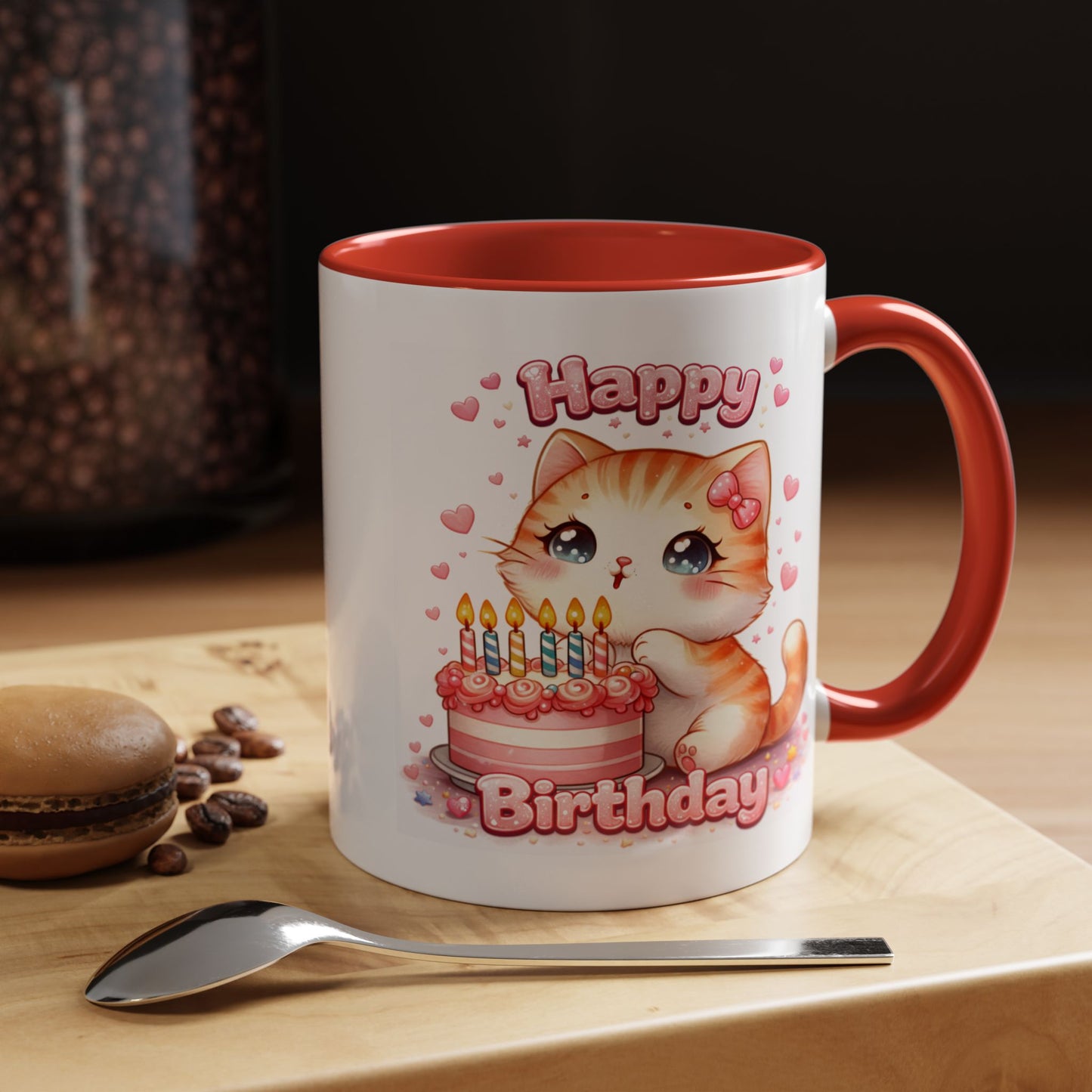 Birthday Mug - Birthday Kitty
