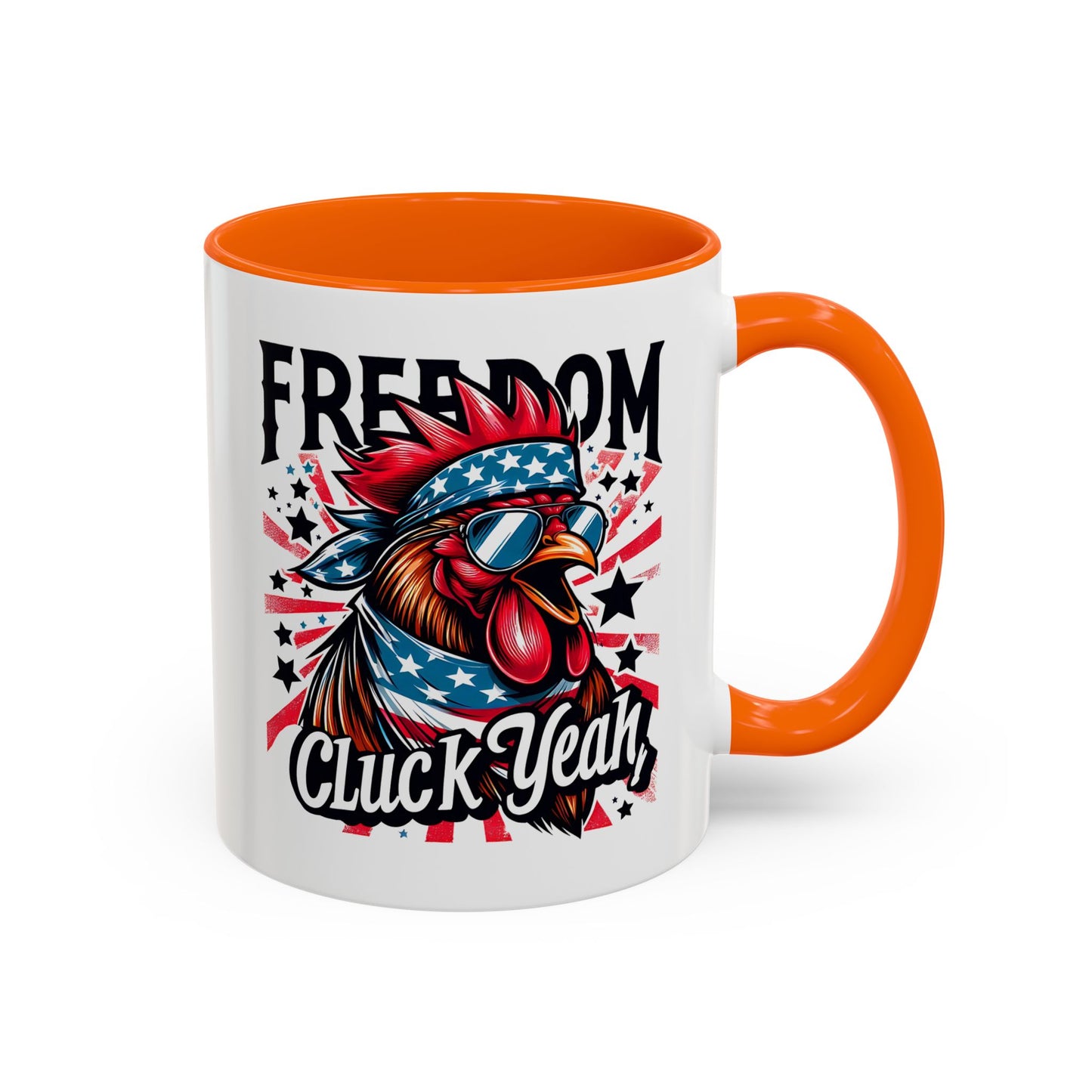 4th of July Mug - Freedom Cluck Yeah!