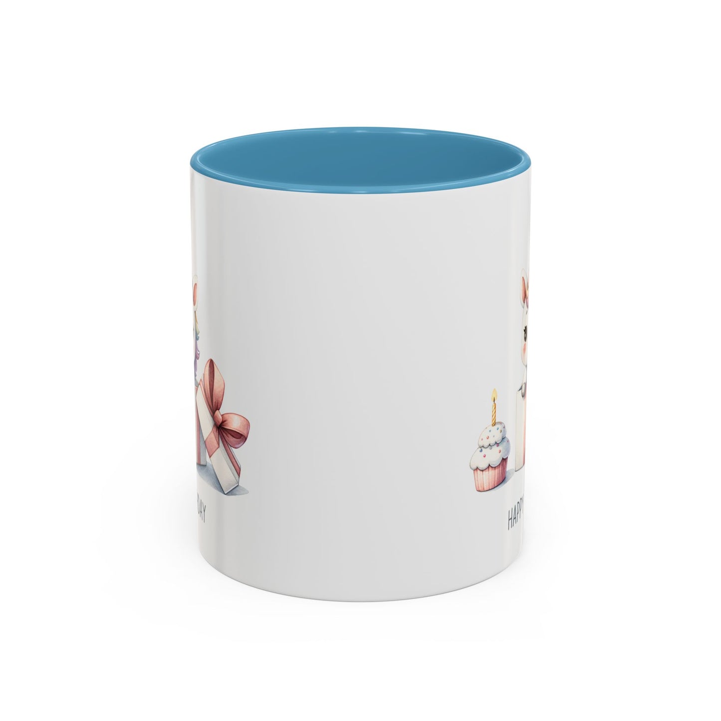 Birthday Mug - Unicorn With Present
