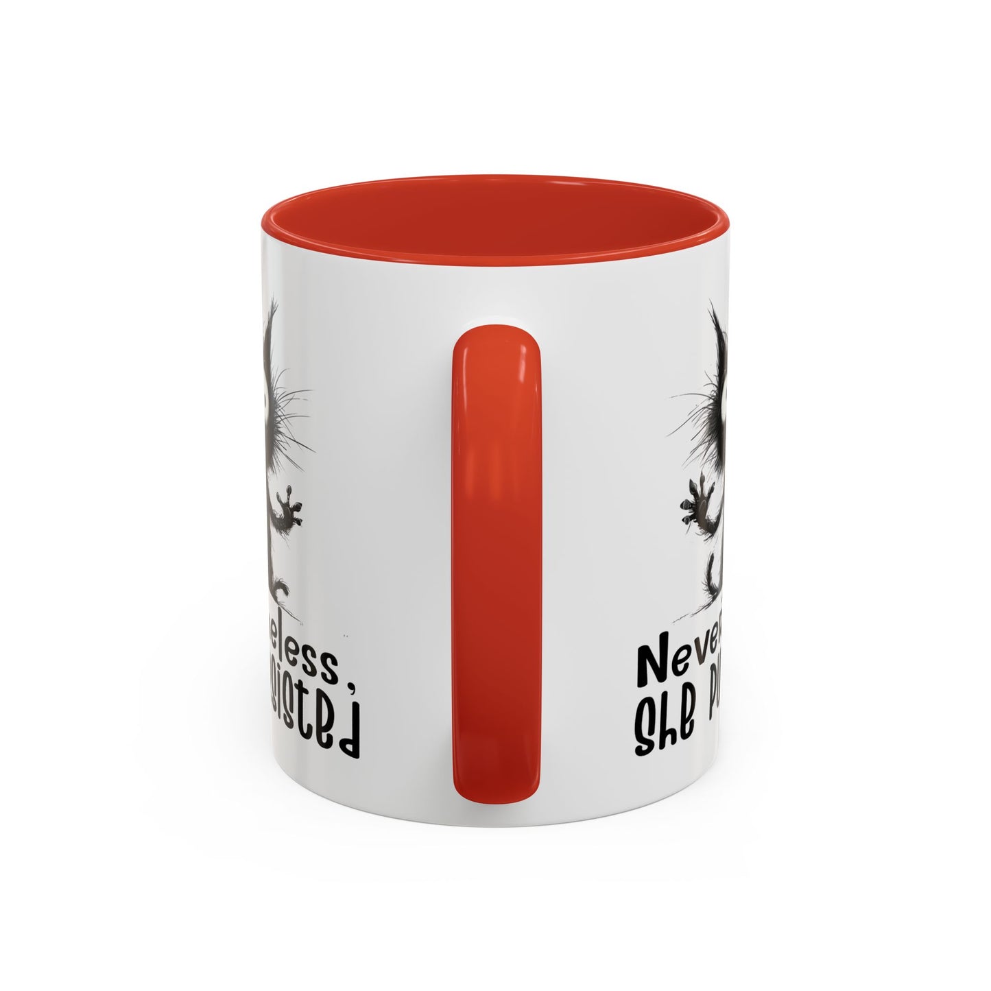 Animal Mug - Nevertheless, She Purrsisted