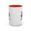 4th of July Mug - Peace Love America