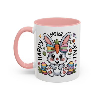 Easter Mug - Happy Easter Y'all Bunny