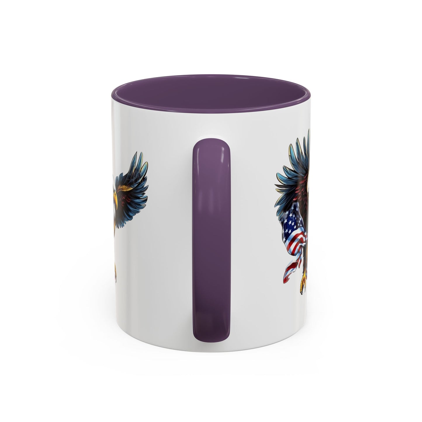 4th of July Mug - American Bald Eagle Flag 7