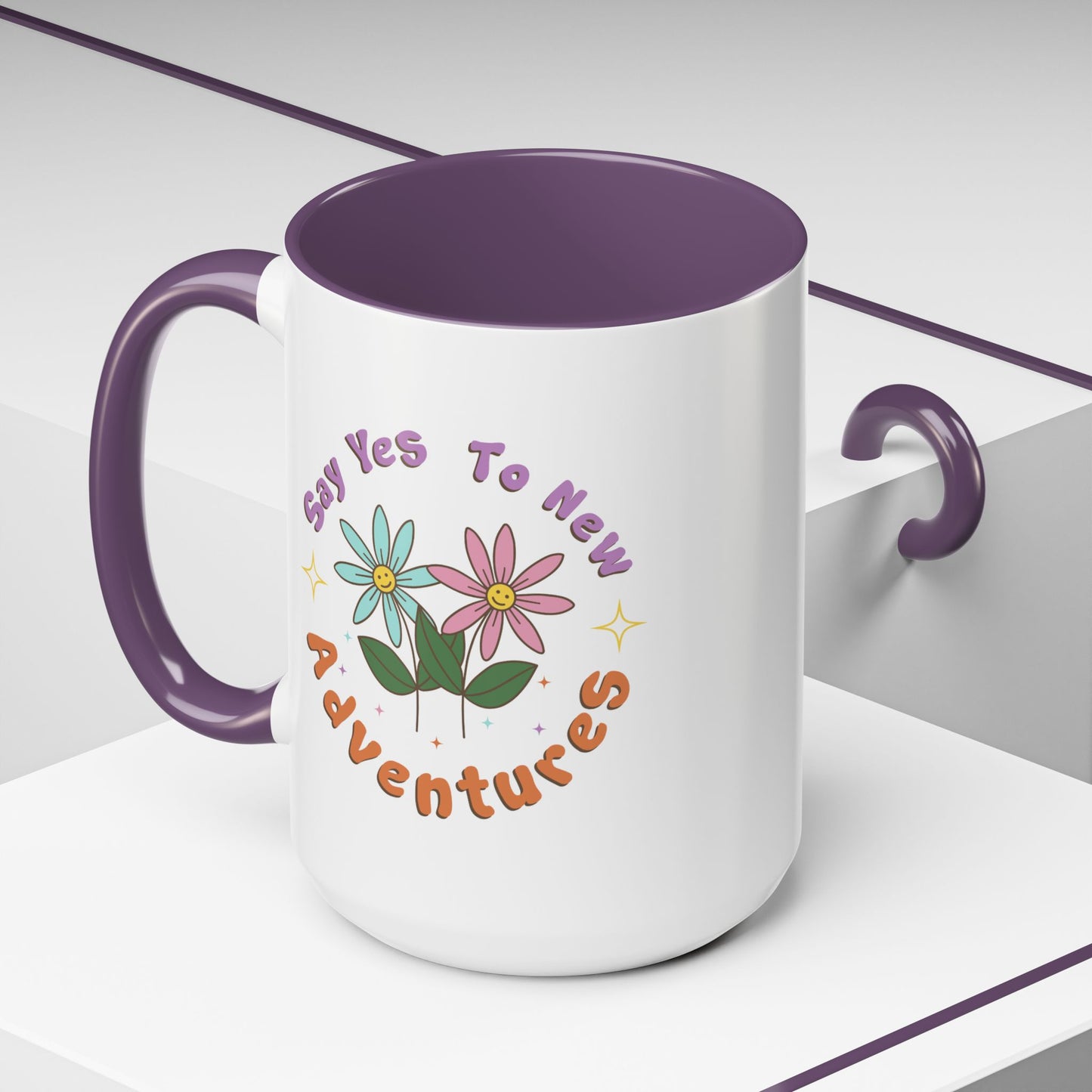 Motivation Mug - Say Yes To New Adventures